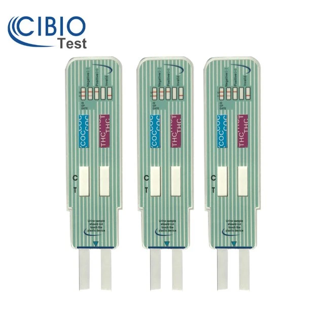 12 Panel Urine Drug Screen DIP Test Card with CE Mark