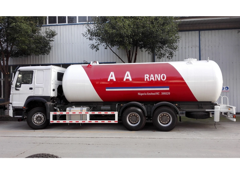 DFAC 6cbm LPG Bobtail Truck 3tons LPG Filling Tank Truck