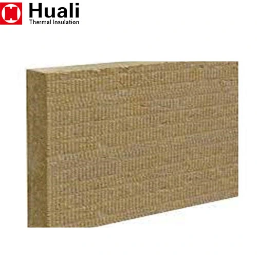 Rigid Aluminum Foil Rock Wool Board Non-Combustible Rock Wool Slab