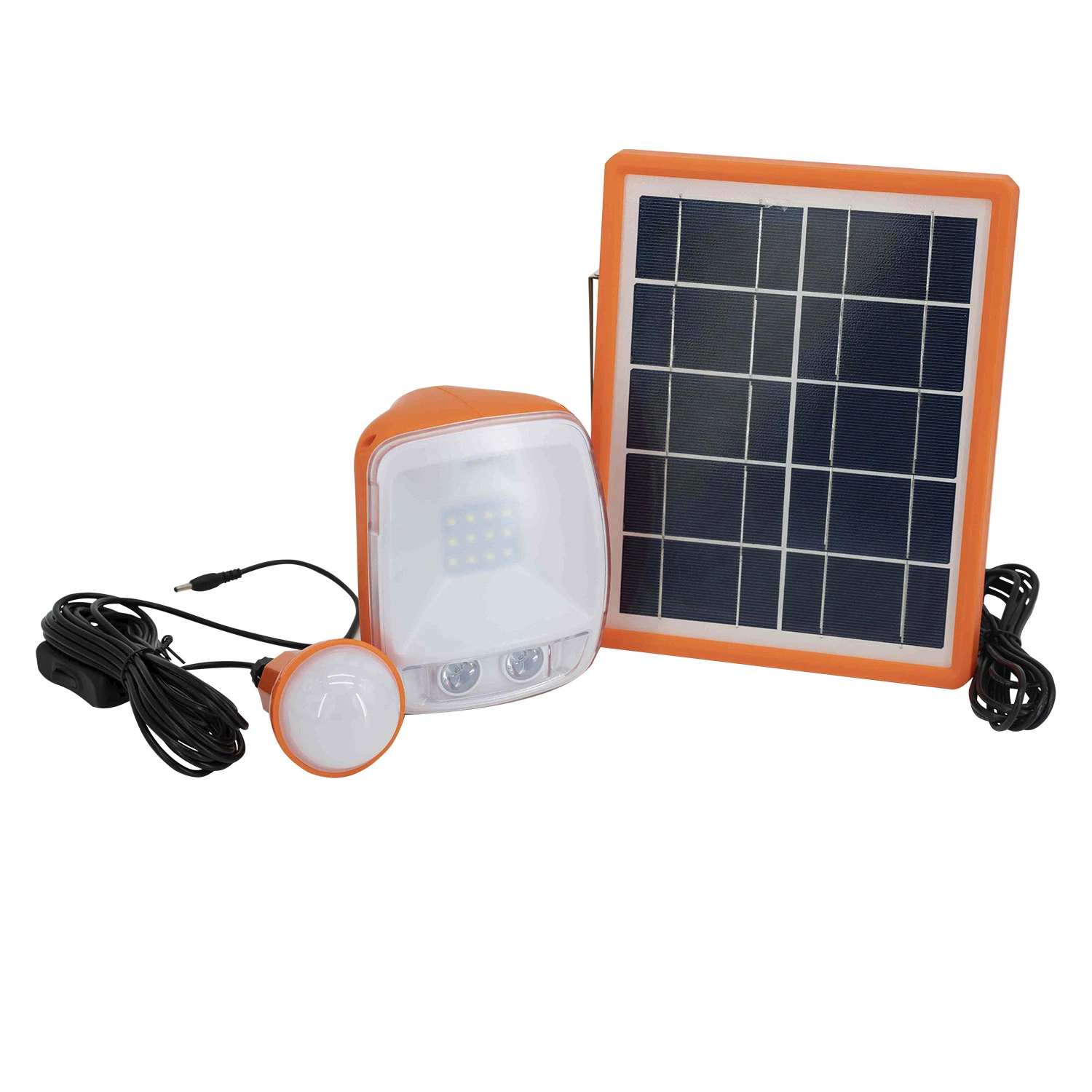Petite lanterne solaire portable pour usage domestique (chargeur/lampe de poche mobile)