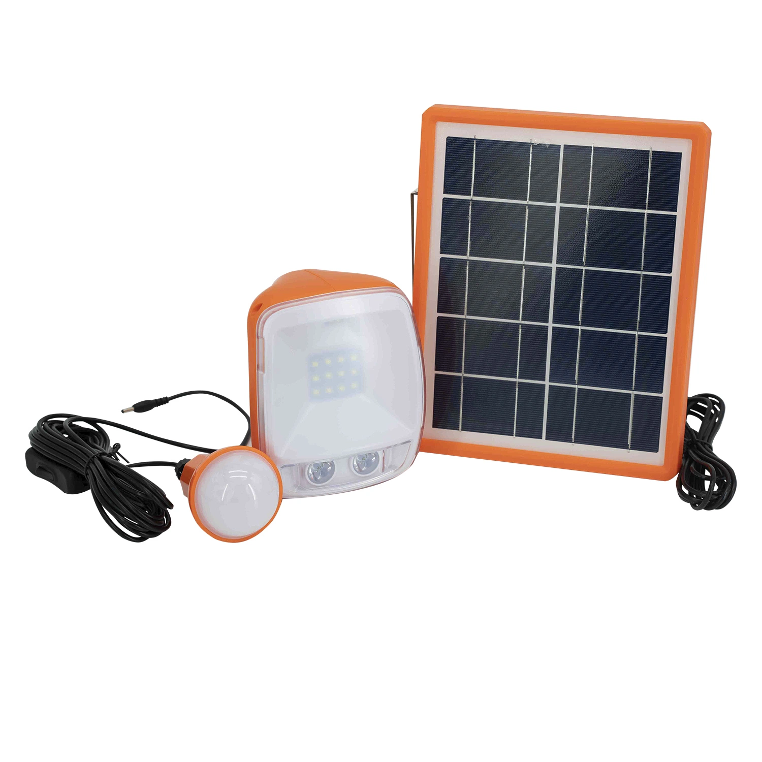 Linterna solar pequeña portátil para uso doméstico (cargador móvil/linterna)