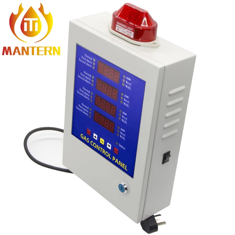 Multi Channels Toxic and Combustible Gas Alarm Control Panel