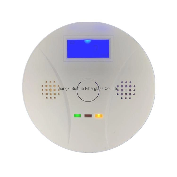 Alarmes de segurança Smart Home 2 em 1 fumo e carbono Alarme sonoro do detector de monóxido de carbono alarme de incêndio autónomo Detector de fumo