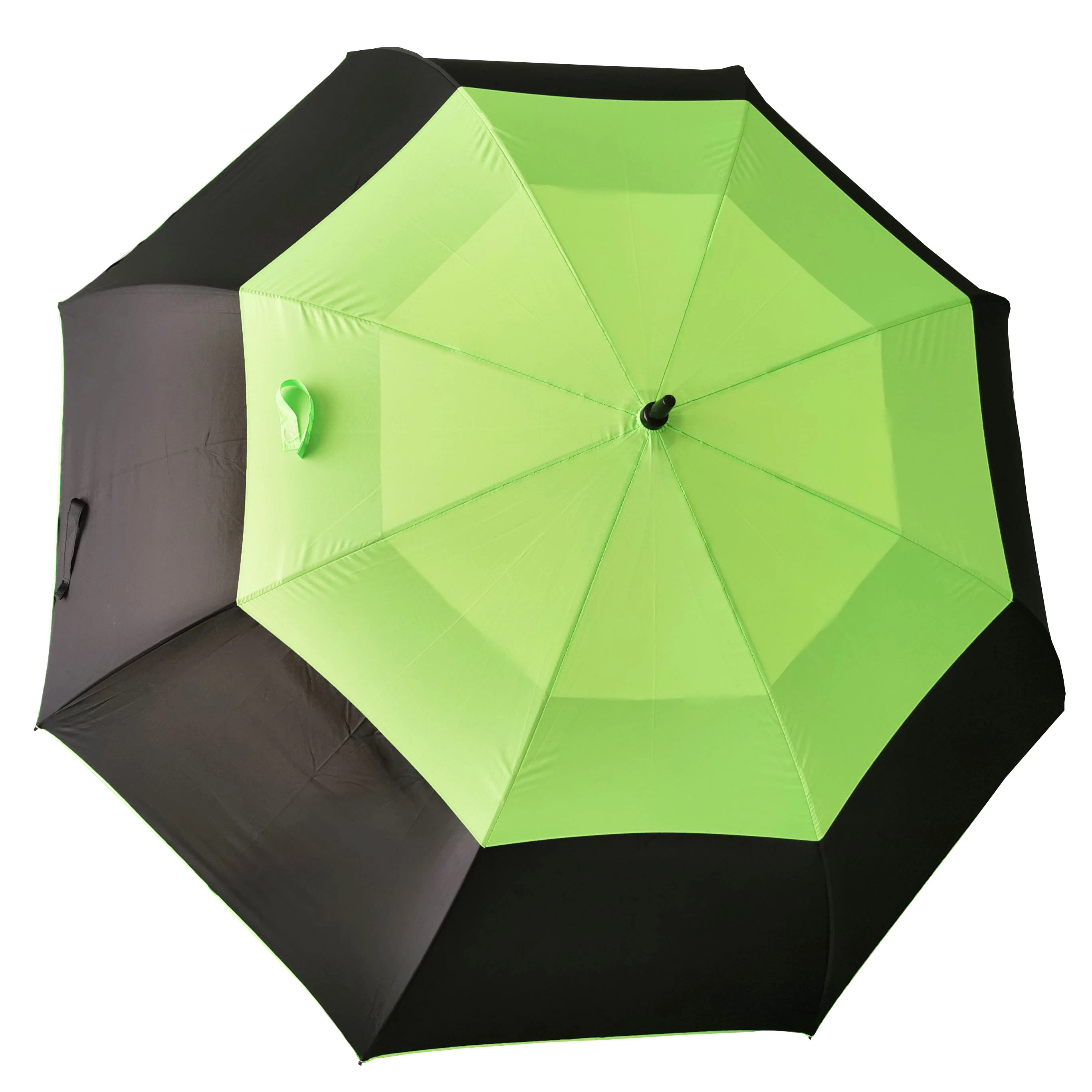 36 Inch Special Big Size Straight Golf Umbrellas Windproof Fiberglass Frame with Double Layer