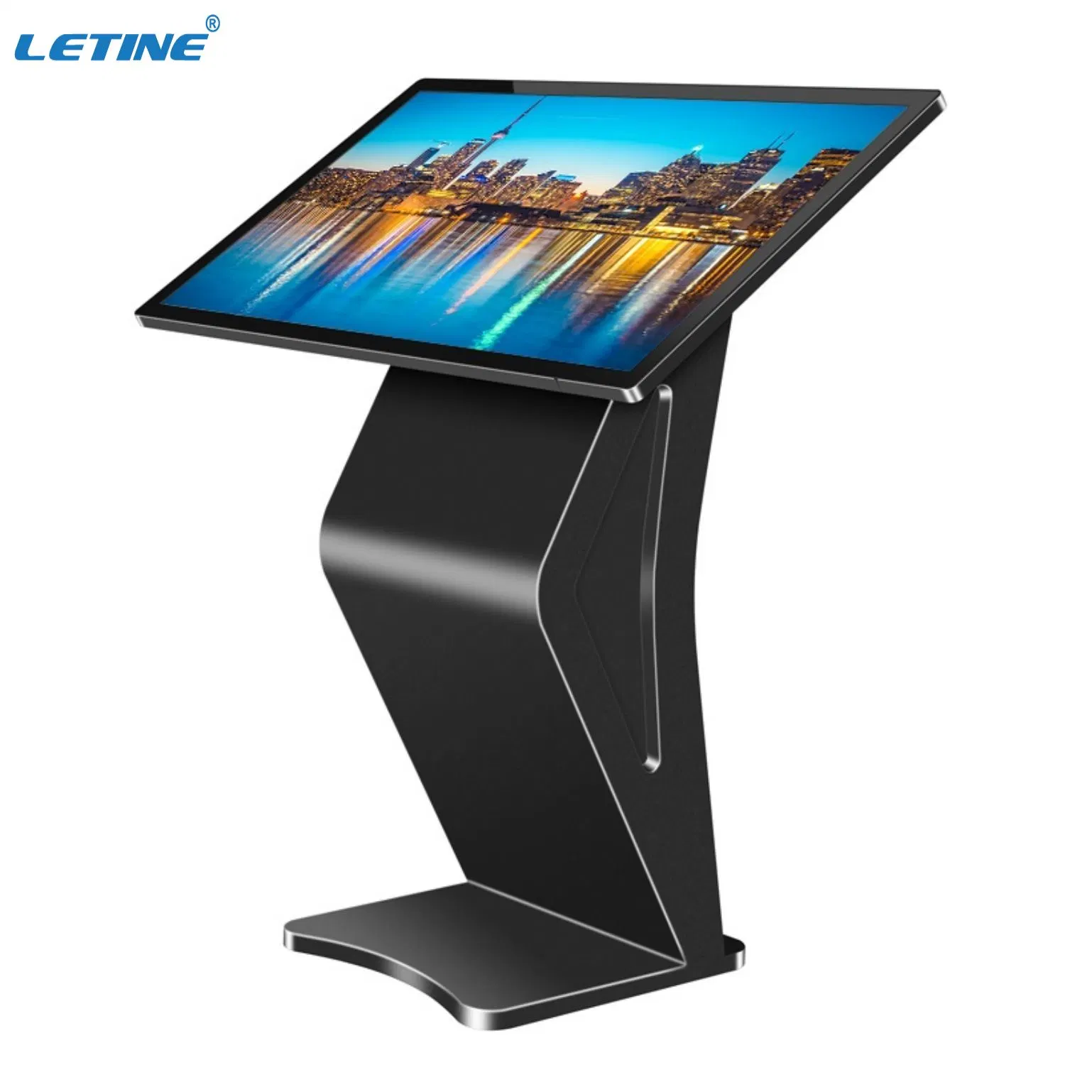 High Performance 43inch Video All in One Indoor Advertising 1920*1080 Display Machine Movable Cart Stand Advertising