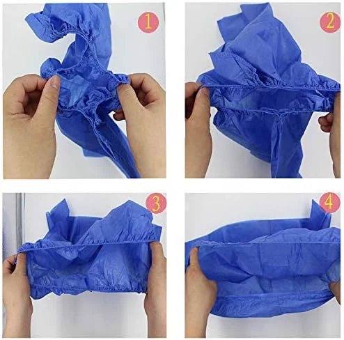 Men's Disposable Cotton Flat Underwear Travel Boxer SPA Salon Portable Cotton Underpants