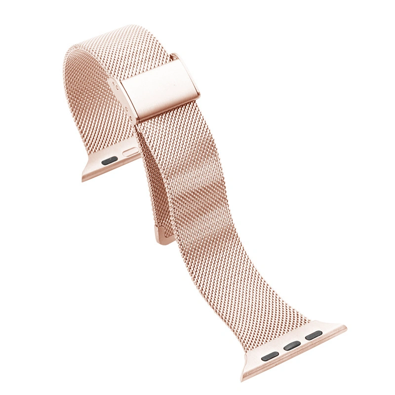 Smart Watch Milanese Mesh Belt Stainless Steel Band Strap iWatch Accessories