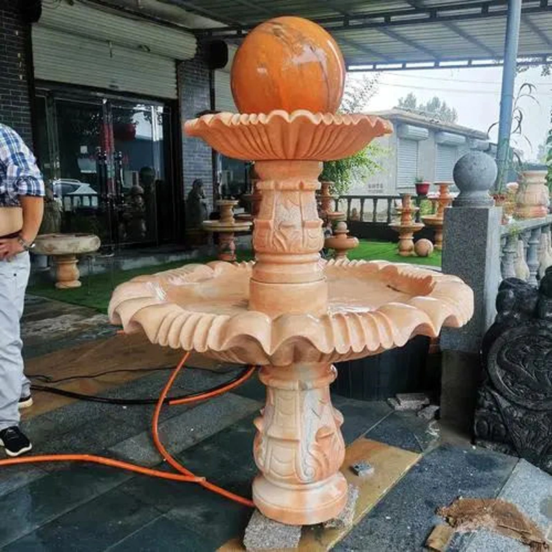 Garden Water Fountain Decorative Marble Fountain