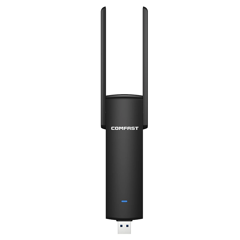 Fabricante AC1200 2dBi de doble banda 1200Mbps USB 3.0 Adaptador USB inalámbrico Mt7612u dongle USB inalámbrico para portátiles.