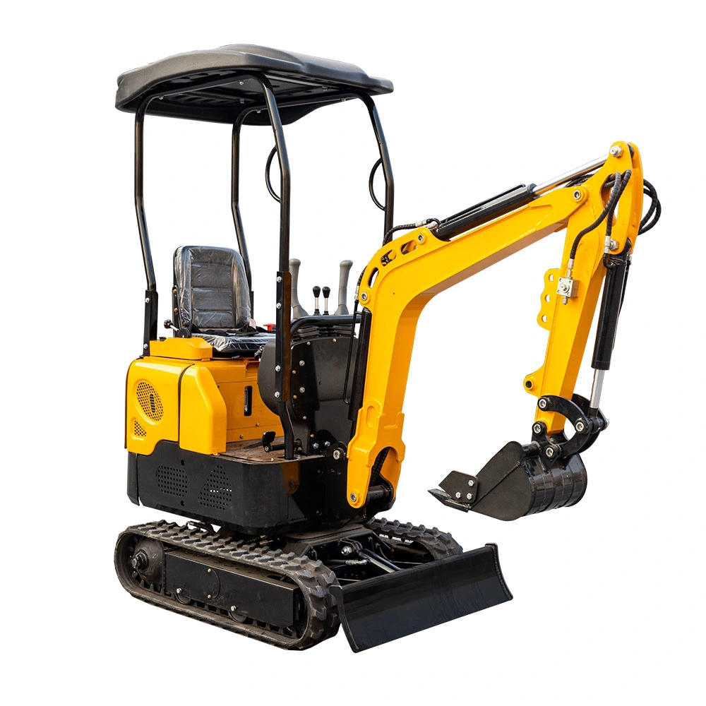 1000kg Mini Excavator Small Track Digger Earthmoving Equipment for Sale