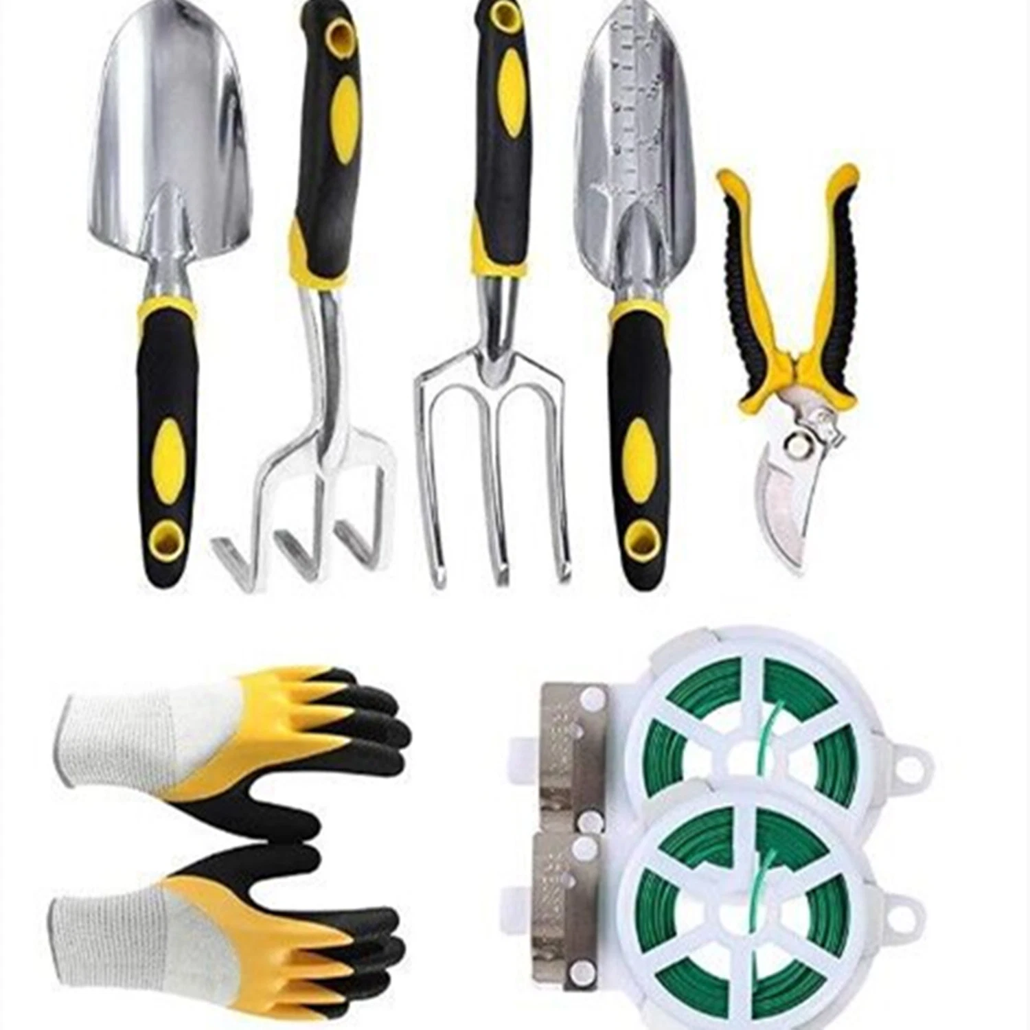 Stable Quality Garden Tools Set 7 Piece Optional