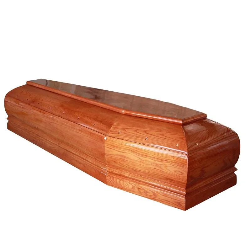 Wholesale/Supplier Quality European Style Cheap Wood Solid Paulownia Coffin for Funeral