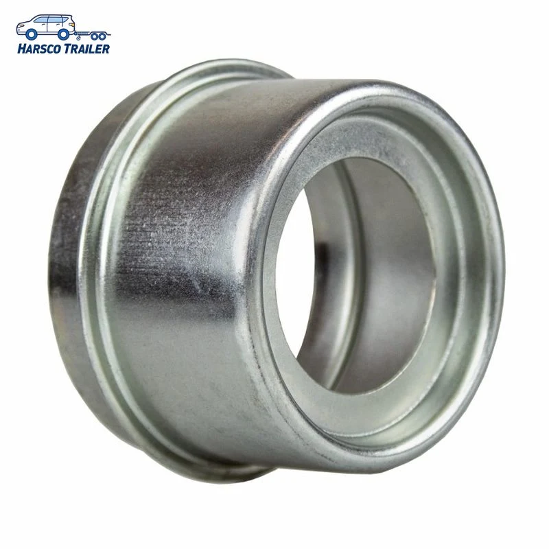 Metal Grease Cap, 1.98" Diameter, with Rubber Insert, 1.25" Diameter for Axles