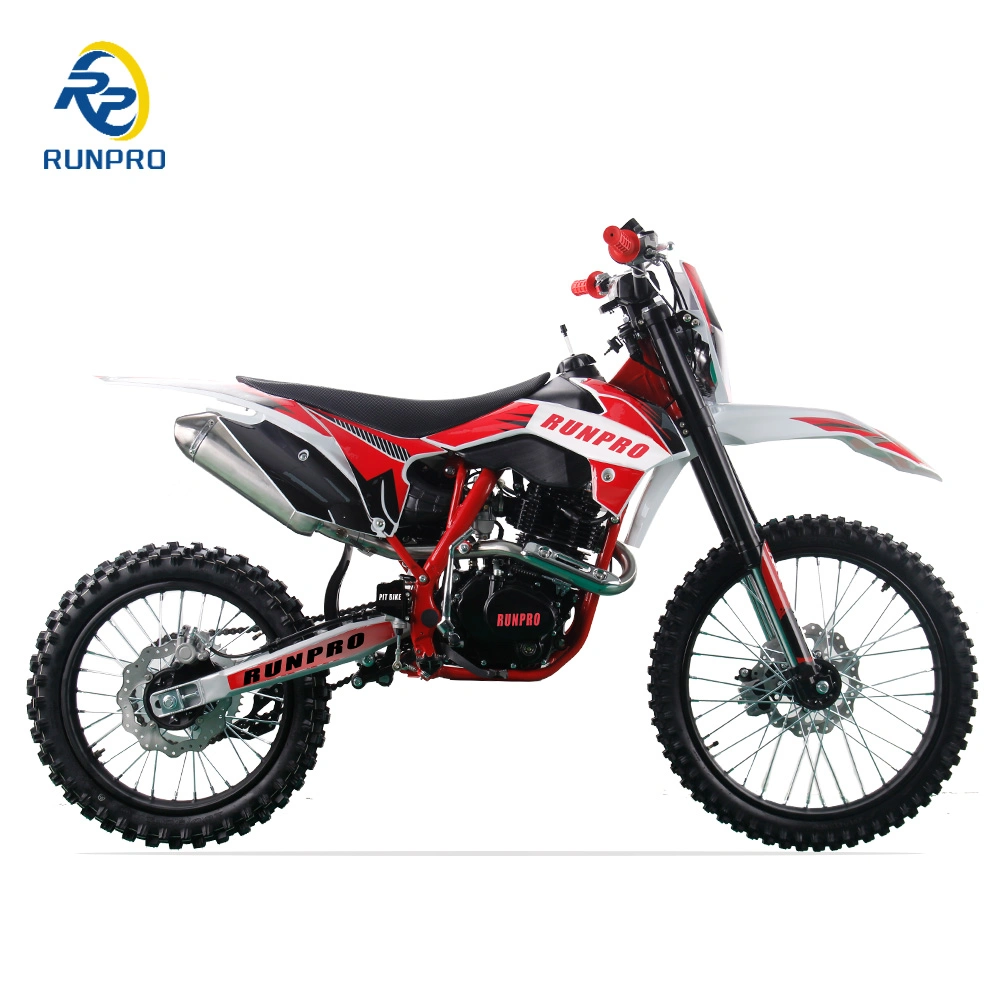 New 250cc 4-Stroke Powerful Gasoline Dirt Bike Offroad Motorcycle for Adult
