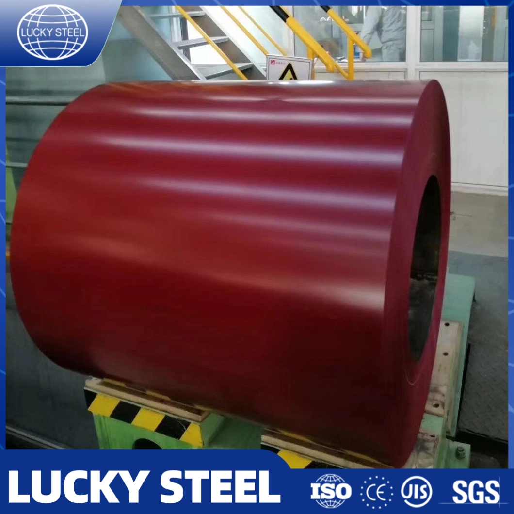 0.35mm 0.45mm High Gloss PPGI Prepainted Steel Coil