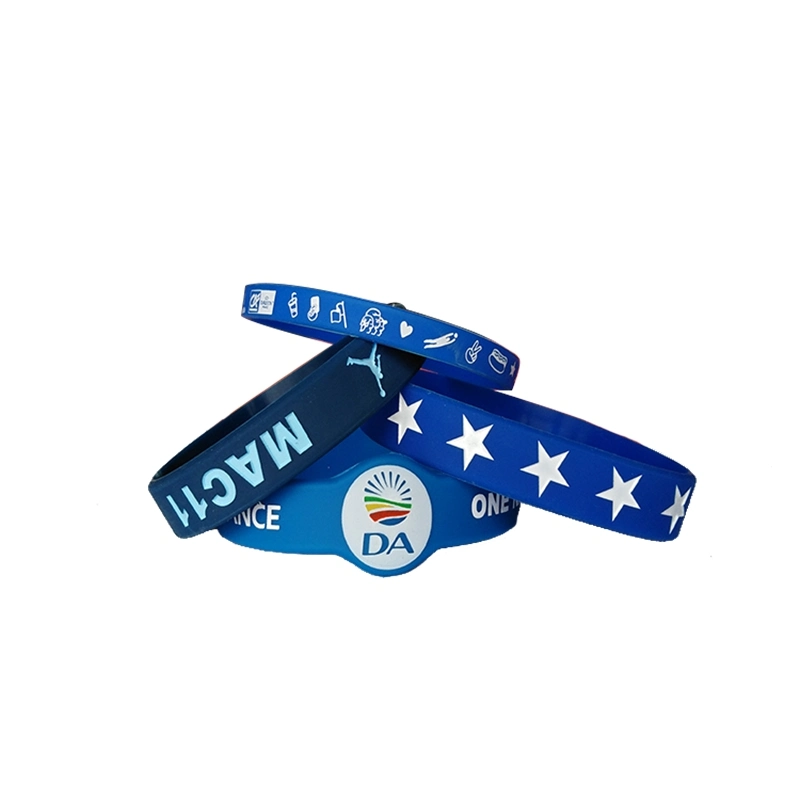 High quality/High cost performance  Custom Promotional Silicone Wristband Bracelet