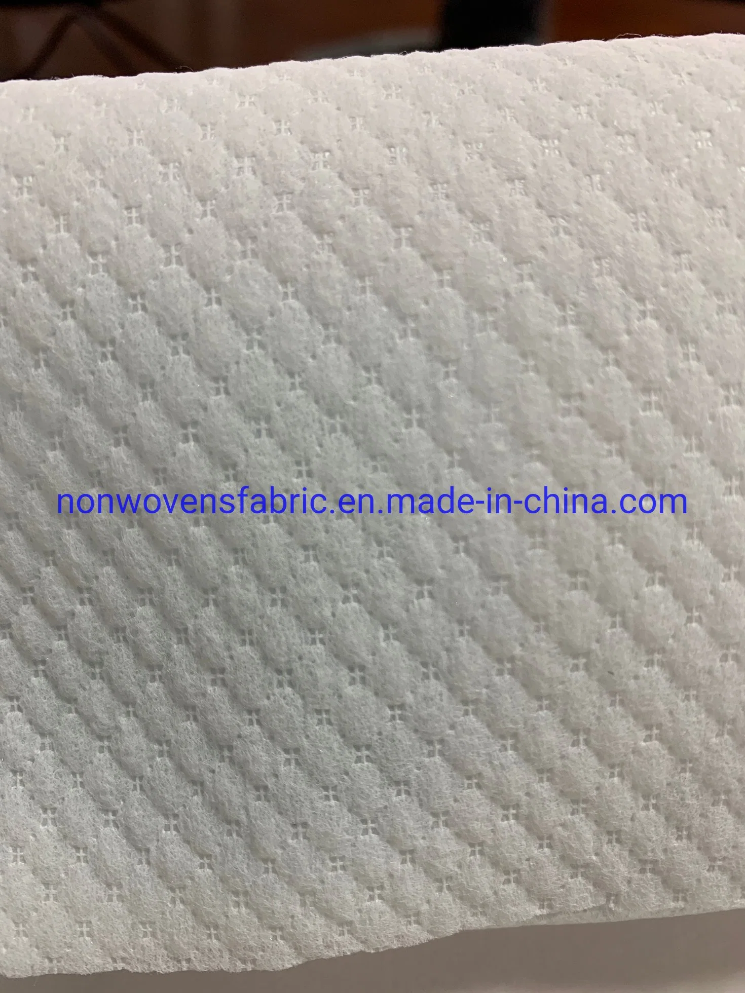 3D Embossing Double Layer Hydrophilic Hot Air Hydrophilic Nonwoven Fabric for Diaper/Sanitary Napkins