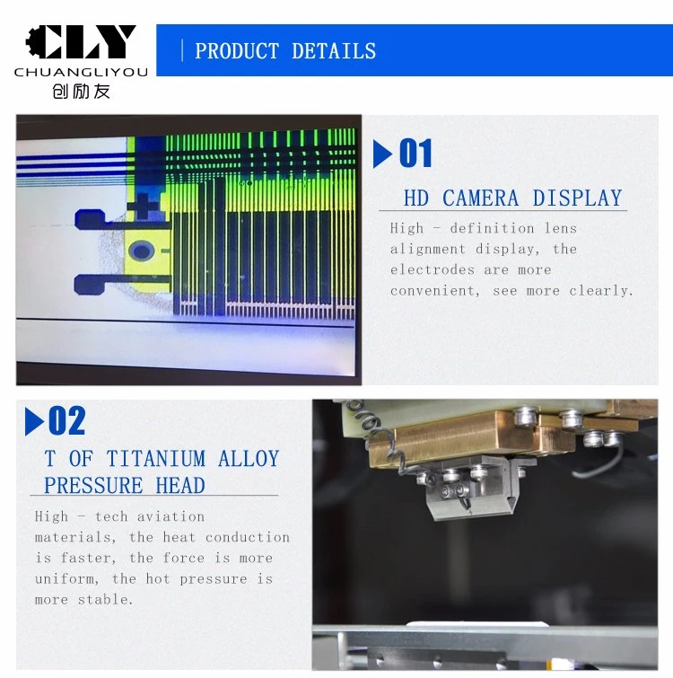 Repair Shop Used Compression Cly-616dh 2023 New Model Bonding Machine