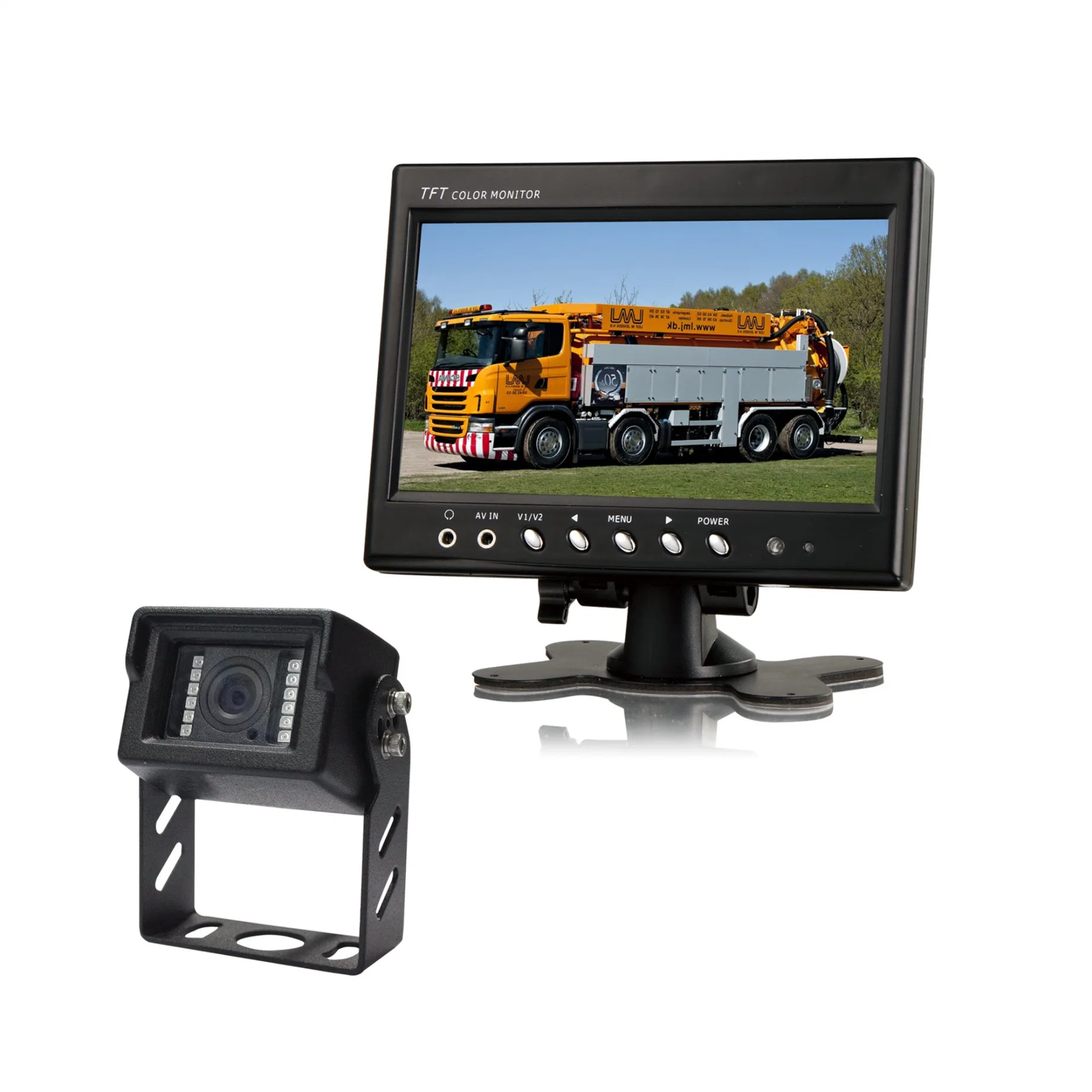 7 Monitor des Zoll-TFT LCD für Auto-Bus-Fahrzeug CCTV-Sicherheitssystem