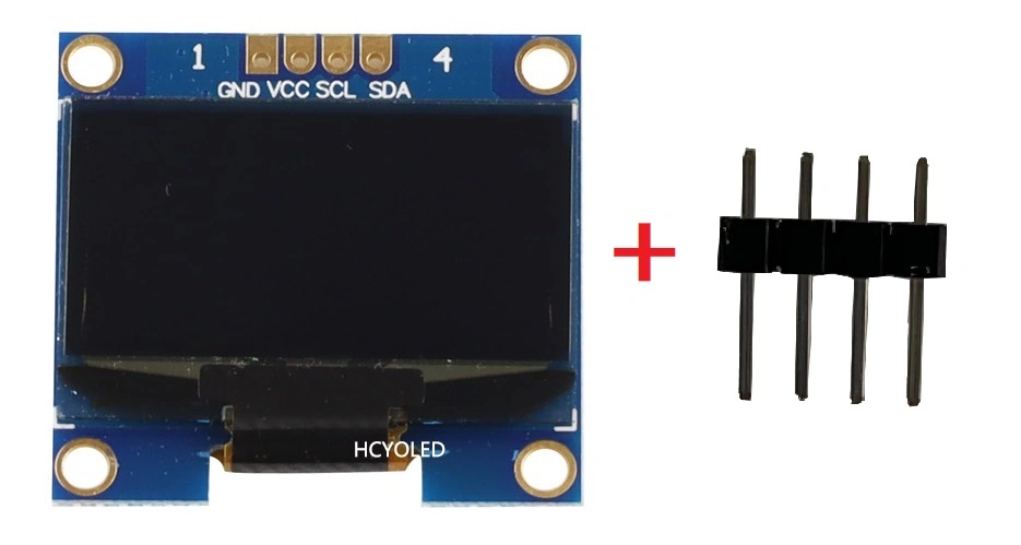 Exiba seus dados com clareza usando NOSSO 12X64-Pixel 1.3 pol Módulo OLED