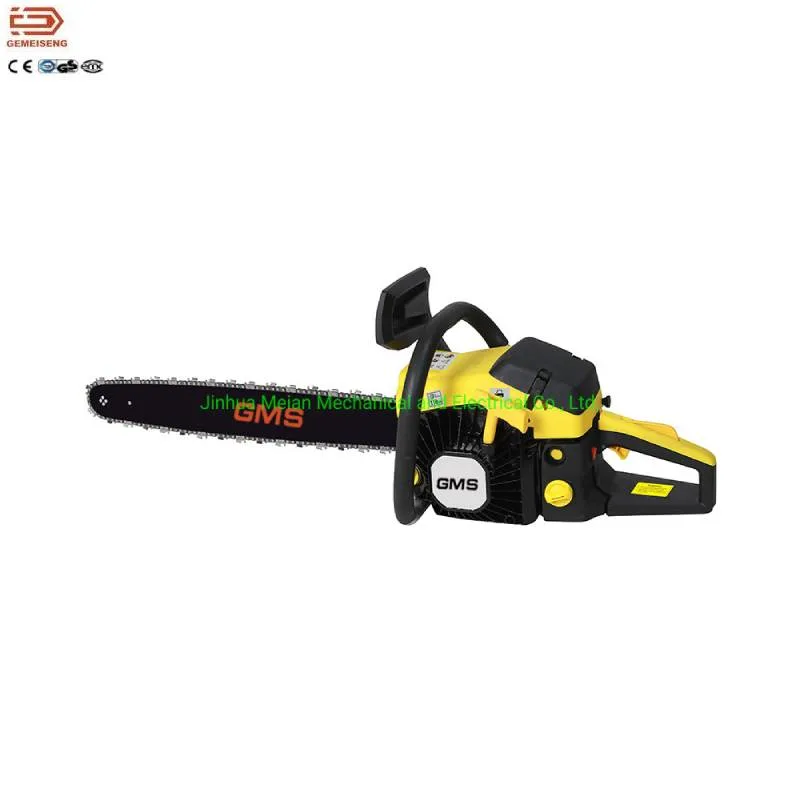 Factory Wholesale Professional 2-Stroke 58cc Hand Power Garden Tool Gasoline Chainsaw with CE