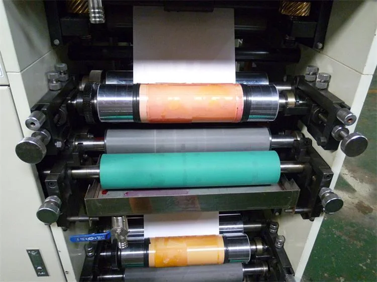 Printing Label Sticker Barcode Flexo Die Cutting and Printing Machine