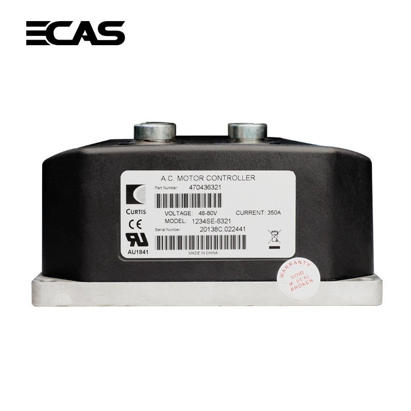 جهاز تحكم بالمحركات بقدرة 350A Curtis 1234se-6321 AC لموتور عربة الجولف/طاولة العمل/الناقل 48-80V