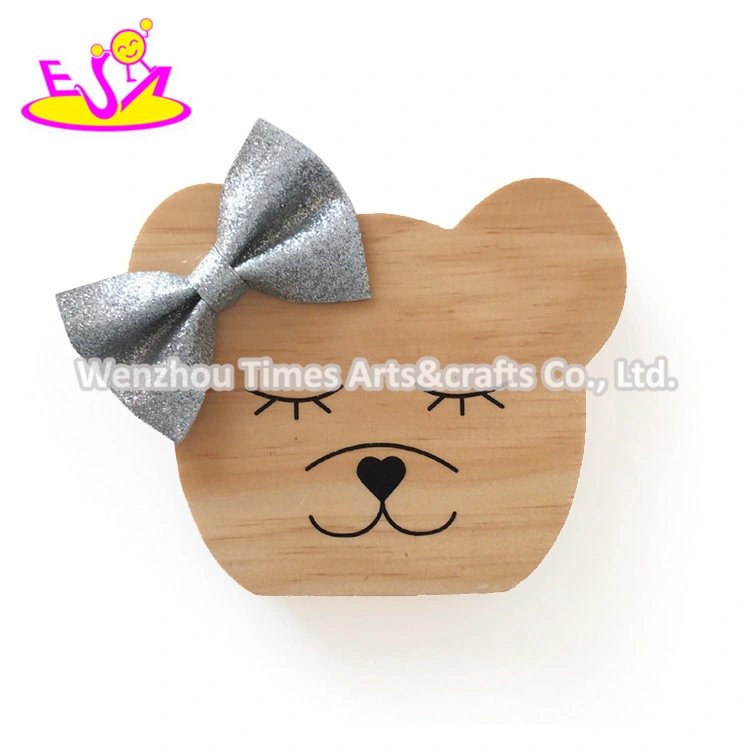 New Arrival Rabbit Shape Wooden Arts and Crafts for Kids W02A359