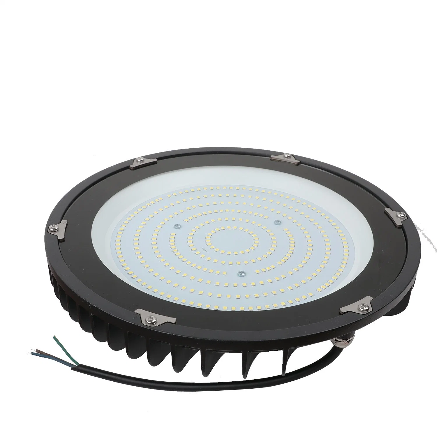 UFO LED High Bay Light 100W 150W 200W 20000 Lm Daylight IP65 Waterproof Commercial Warehouse Workshop Wet Location Area Lighting Fixture