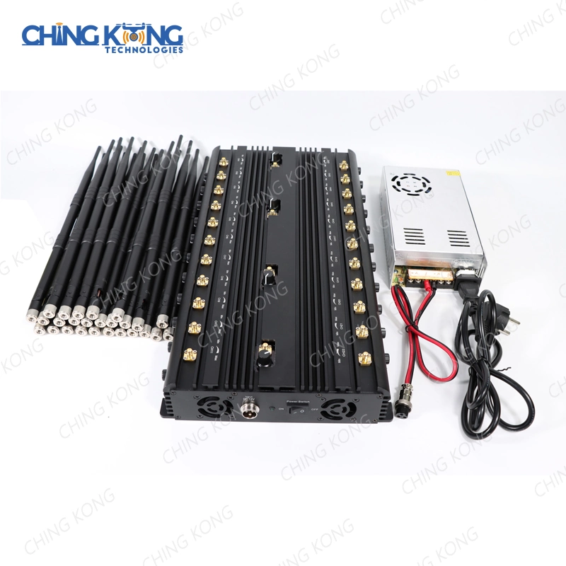 New 26-Channel FM Radio Wi-Fi 6e GPS WiFi Phone Jammer