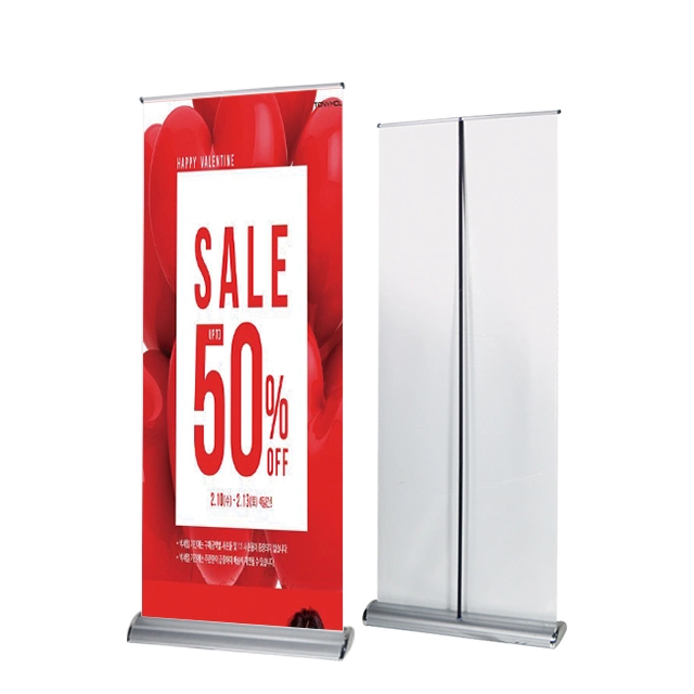 Teardrop Lightweight Table Mini Roll up Banner Stand for Decoration/Advertising