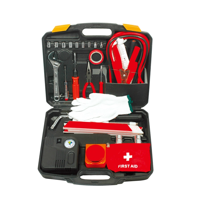 Justin Case Auto Safety Kit Travel Set Emergency Roadside Tools