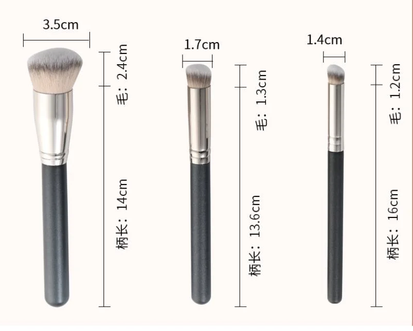 Round Head 270 Concealer Brush 170 Foundation Brush Professional Single Cosmetic Brush Set Soft Makeup Brush