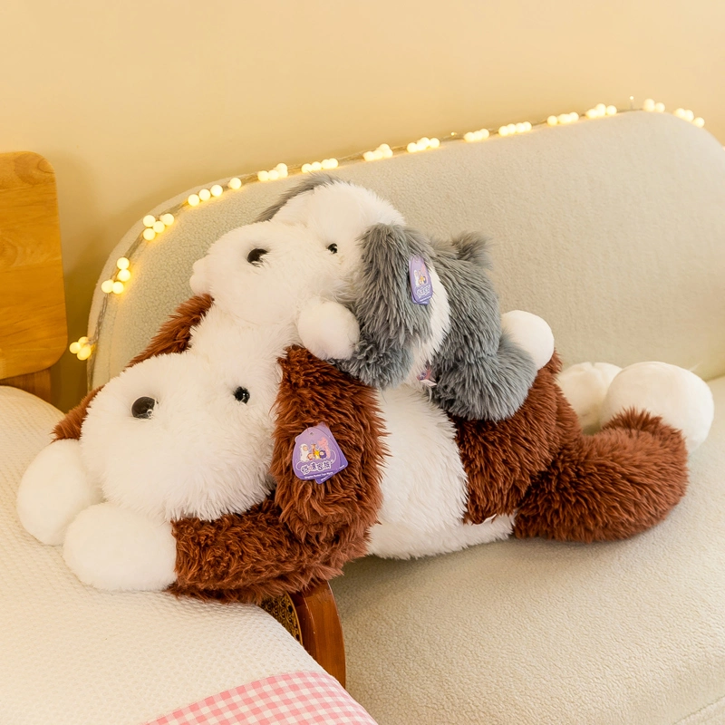 95cm aux grossistes de jouets en peluche chien en peluche de longue Eared couché