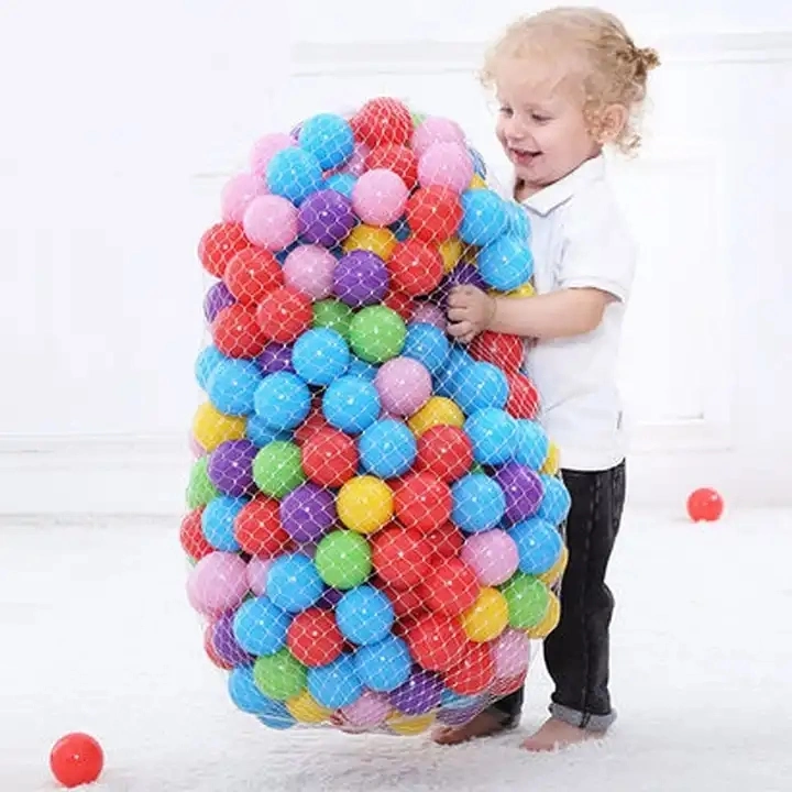 Colorful Plastic Ocean Ball Pit Balls, Baby Toy, Soft Soft Pit Ball, Plastic Ocean Balls Factory