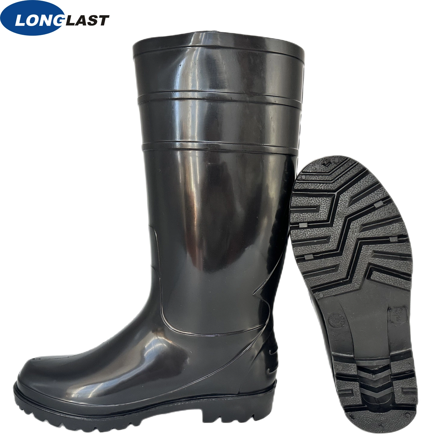 Ll-1-03 resistente al agua de lluvia de seguridad Seguridad Industrial/PVC Inicio Botas de lluvia