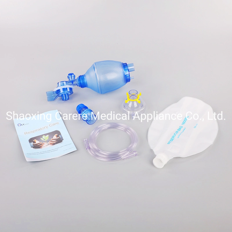 Medical Machine Surgical Supply Medical Equipment Disposable Hospital Equipment PVC Reusable Portable Manual Resuscitator Ambu Bag