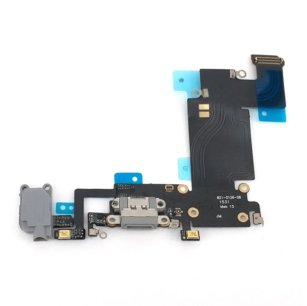 La Chine téléphone mobile Flex E-port de chargement de réparation prise jack pour casque câble souple de remplacement pour iPhone 6S Plus (5,5' ') - blanc