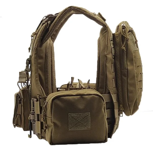 Best Bodyguard Equipment Grenade Carrier Bag Lightweight Army Green Tactical Gear Bulletproof Vest