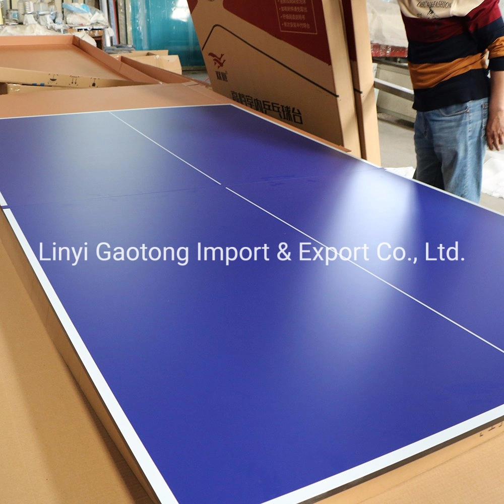 High Quality Table Tennis Table Indoor Ping Pong Table Topboard