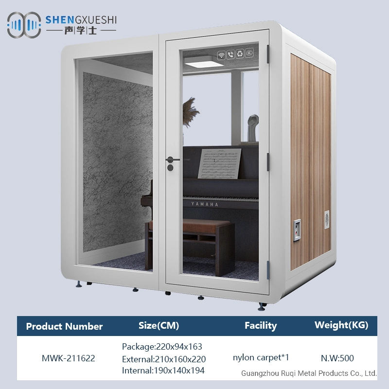 Noise Insulation Mobile Work Space Office Pod Study Cabin