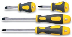 Slotted and Phillps Soft Handle&prime; S Screwdriver (MF0118-A) 6150 Cr-V or Sii