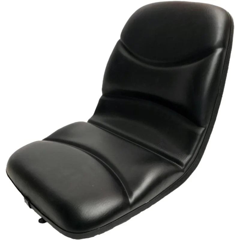 Black PVC Leather Harvester Seat