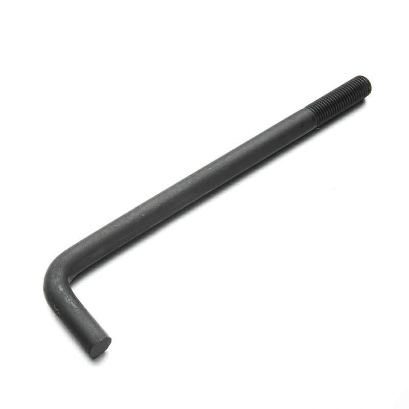 Zp Gi Galnavized HDG Black Plain Stainless/Carbon Steel L J U Foundation Anchor Bolt