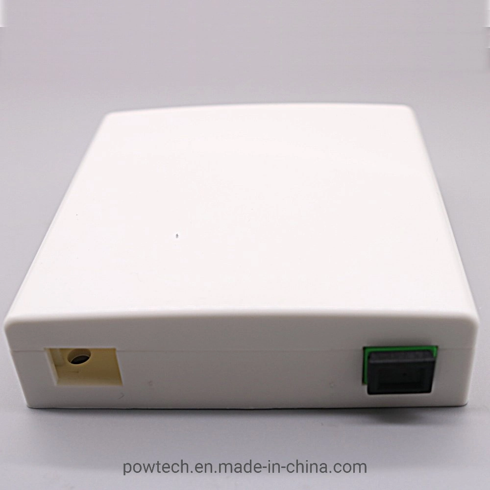 FTTH Accessories Cheap Price Fiber Optic Face Box with LC/APC, Upc Connector