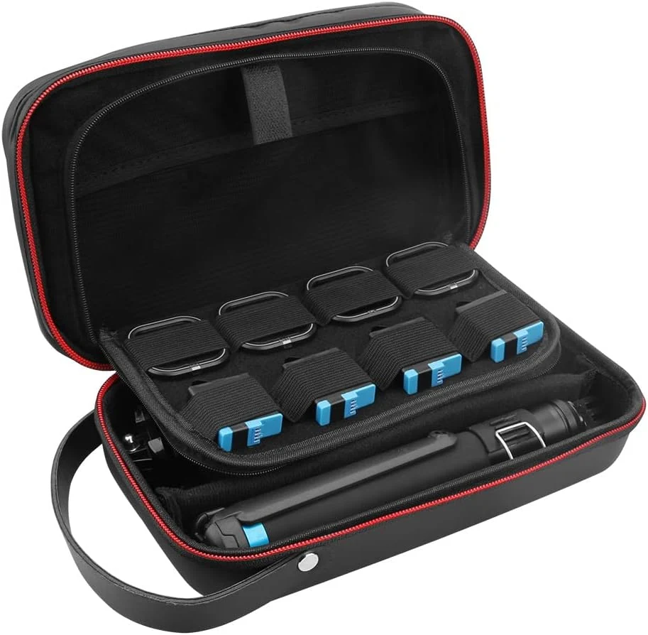 Large Capacity Surface-Waterproof Carrying Case Hard EVA Portable Bag Travel Bag Storage Box for Cameras