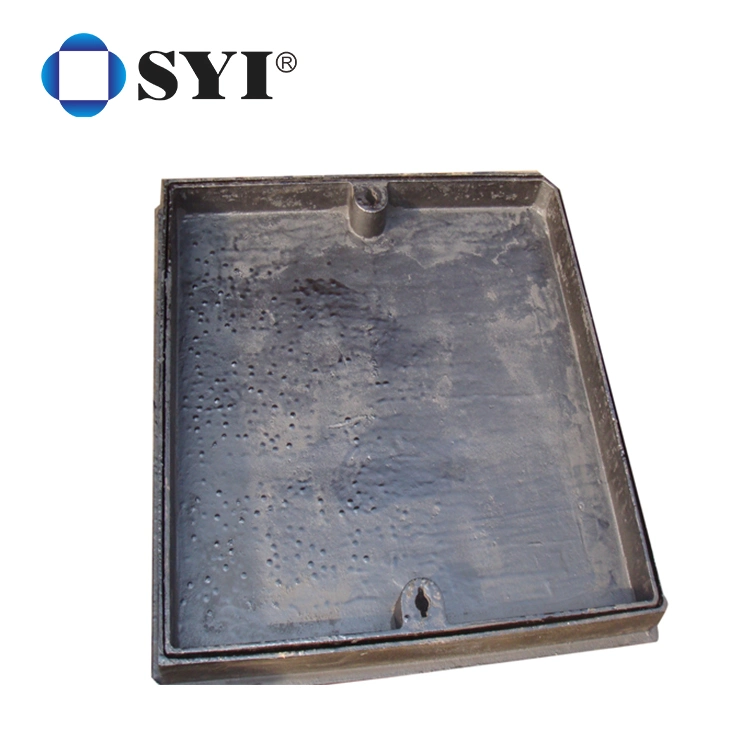 Good Smooth A15 B125 C250 D400 E600 F900 En124 Ductile Iron Recessed Manhole Cover and Frame