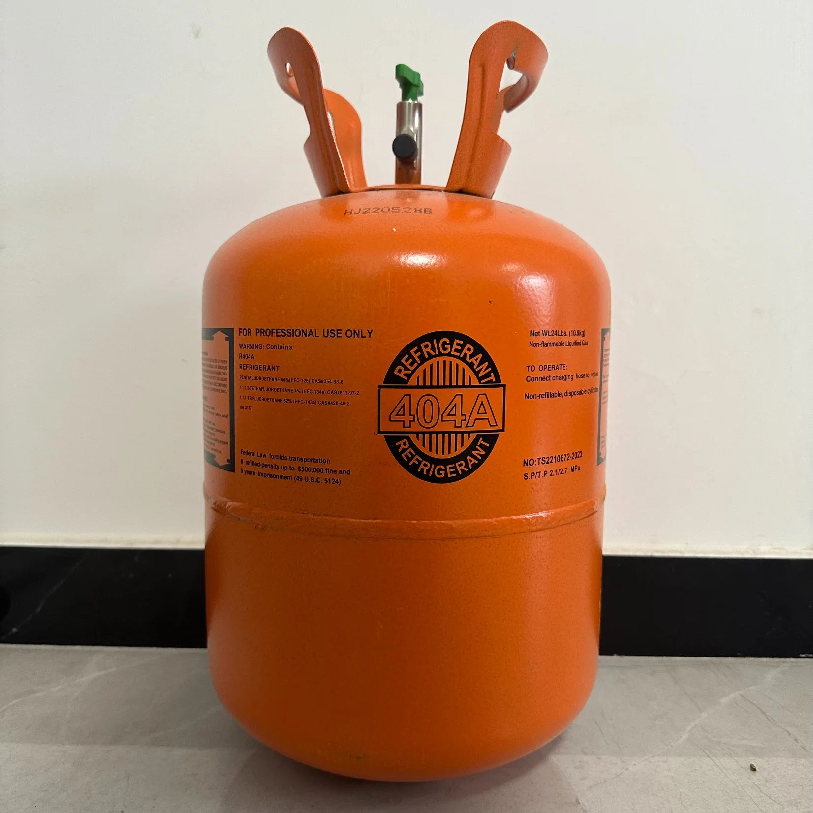 New Refrigerant Gas CE Refilling Cylinder R404A R410A R134A R407r507 R32