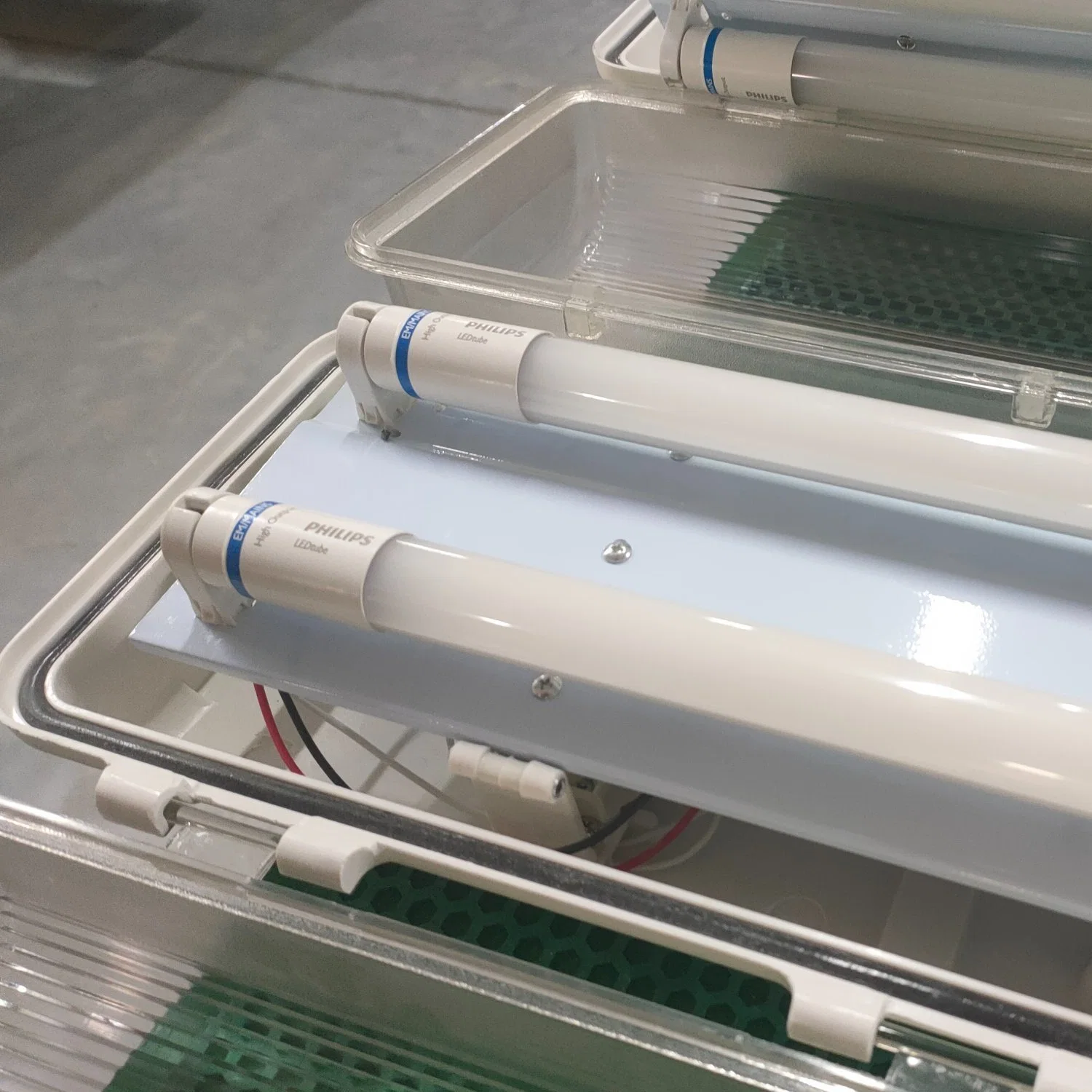 IP66 LED Explosion-Proof Lamp Flameproof Fluorescent Tube Single and Double Tube Lights