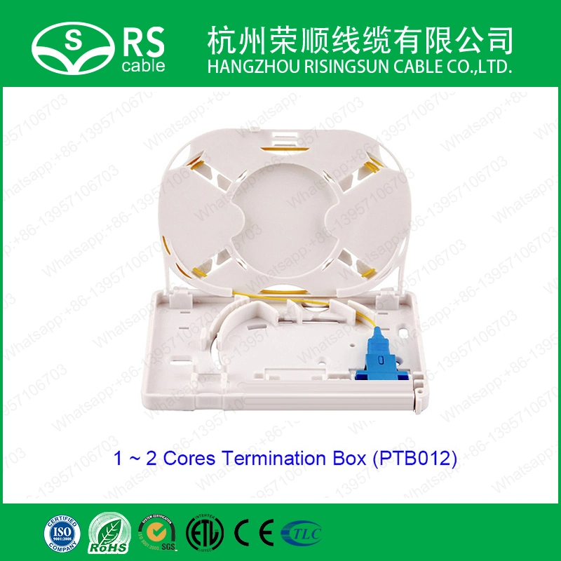 4 Ports LC Fiber Optic Termination Box